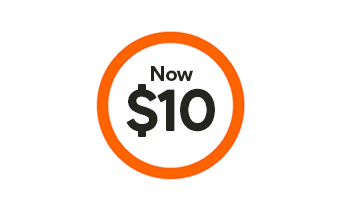 Pay $10 roundel